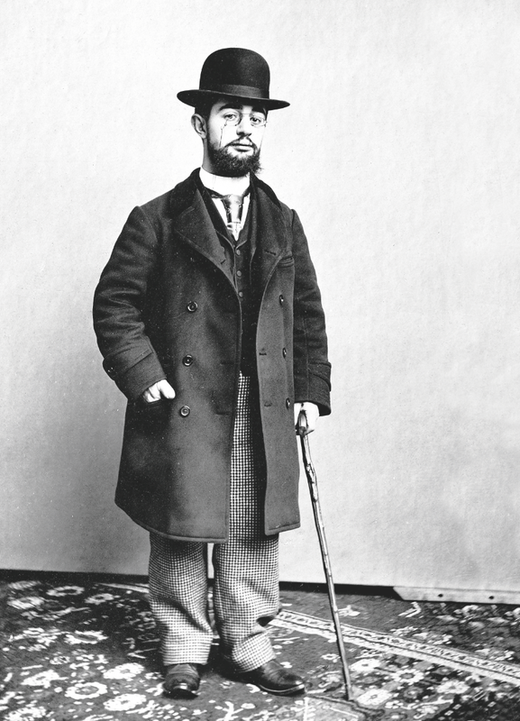 Photo d'Henry Toulouse-Lautrec : célèbre peintre et affichiste du 19e siècle. 
©Wikipédia