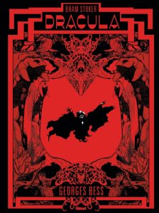 Livre "Dracula" de Bram Stoker, aux éditions Glénat